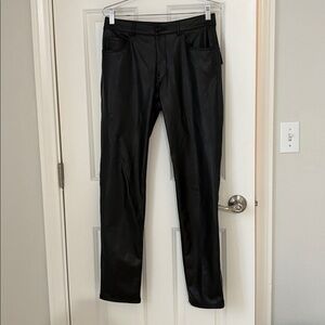 BANANA REPUBLIC | FAUX LEATHER PANT | 27/4